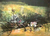 Fleur IV Collectable Print by Lebadang 