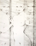 Nu au Miroir Limited Edition by Gerard Daran
