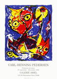 Exposition Galerie Ariel Collectable Print by Carl-henning Pedersen Exposition Galerie Ariel Collectable Print by Carl-henning Pedersen