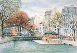 Paris, Le Canal St Martin Limited Edition by Rolf Rafflewski