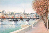 Paris, Le Pont des Arts I Edition limitée par Rolf Rafflewski