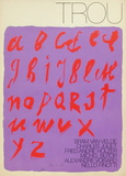 MP 388 Affiche pour la Revue Trou Limited Edition by Bram van Velde
