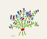 Le petit bouquet Collectable Print by Pablo Picasso