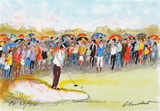 Parcours de Golf I Collectable Print by Urbain Huchet