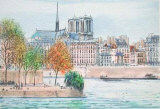 Paris, La Pointe de Lile St Louis Limited Edition by Rolf Rafflewski