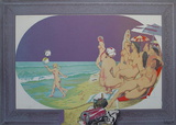 Le Bain Turc Dapres Ingres II Limited Edition by Herman Braun-vega