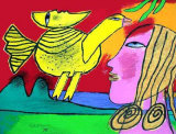L'Oiseau a la Lune Limited Edition by Guillaume Corneille