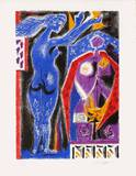 Nu Bleu Edition limitée par Andre Masson