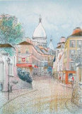 Paris, Montmartre II Limited Edition by Rolf Rafflewski