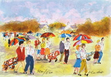 Parcours de Golf II Collectable Print by Urbain Huchet