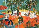 Sur la Terrasse Limited Edition by Jean-claude Picot
