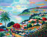 La Baie de Theoule au Printemps Limited Edition by Jean-claude Picot La Baie de Theoule au Printemps Limited Edition by Jean-claude Picot