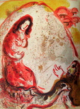 La Bible - Rachel Derobe les Idoles de Son Pere Edition limitée par Marc Chagall