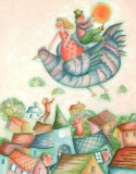 Oiseau Voile Limited Edition by Francoise Deberdt