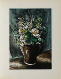 Fleurs au Pot de Gres, 1955 Edition limitée par Maurice de Vlaminck