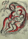 La Bible - Agar dans le Desert Edition limitée par Marc Chagall