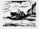 La Potiniere a Rueil Edition limitée par Maurice de Vlaminck