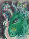 La Bible - Paradis II Sammlerdrucke von Marc Chagall