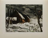 La Maladrerie Sous la Neige, 1956 Edition limitée par Maurice de Vlaminck