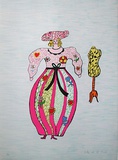 Mechant-Mechant - Femme et Mannequin Limitierte Auflage von Niki De Saint Phalle