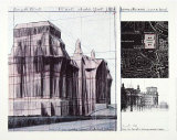 Wrapped Reichstag I Collectable Print by Christo 
