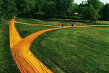 Wrapped Walk Ways VII, c.1978 Collectable Print by Christo 