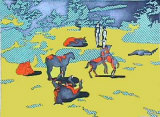 Vache Rouge Edición limitada por Henri Cueco