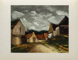Village de la Sarthe, 1953 Limited Edition by Maurice de Vlaminck
