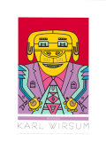 Watch Dog Poster Serigrafía por Karl Wirsum
