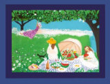 Déjeuner sur l'herbe Collectable Print by Marcelle Stoianovich Déjeuner sur l'herbe Collectable Print by Marcelle Stoianovich