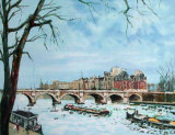 Paris, Le Pont-Neuf Edición limitada por Jacques Bouyssou