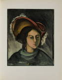Portrait de Madeleine, 1912 Edition limitée par Maurice de Vlaminck