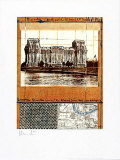 Reichstag XII - Signed Limitierte Auflage von Christo 