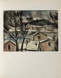 Paysage d'Hiver, 1908 Edition limitée par Maurice de Vlaminck