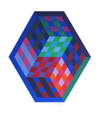 Album Gordes - Tridim Limitierte Auflage von Victor Vasarely