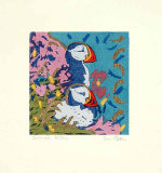 Puffins Limited Edition by Simon Bull