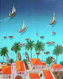 View Over the Bay Limited Edition by Ledan Fanch