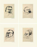 Derain Marquet Dufy Vlaminck - 4 Estampes Limited Edition by Jacques Flechemuller