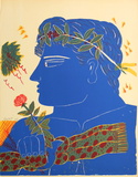 Profil Bleu a la Rose Limited Edition by Alexandre Fassianos