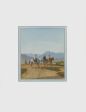 Reiter Am Tegernsee Sammlerdrucke von Wilhelm Alexander Wolfgan Von Kobell