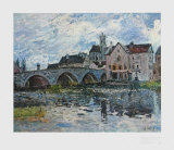 The Bridge of Moret, 1887 Collectable Print by Alfred Sisley
