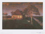 Kate in Gloaming in the Evening Posters by Otto Modersohn