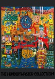 30 días, imagen de fax Láminas por Friedensreich Hundertwasser 30 días, imagen de fax Láminas por Friedensreich Hundertwasser