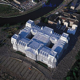 Reichstag von West Nach Ost - Signed Sammlerdrucke von Christo 