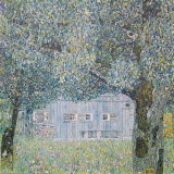 Farm at Oberoesterreich, 1911 Reprodukcje autor Gustav Klimt