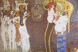 The Adversarial Violences, 1902 Posters af Gustav Klimt The Adversarial Violences, 1902 Posters af Gustav Klimt