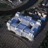 Reichstag von West Nach Ost Sammlerdrucke von Christo 