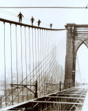 Brooklyn Bridge Climb, 1926 Poster