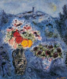 Veilchenstrauss Collectable Print by Marc Chagall