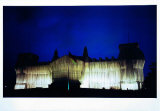 Reichstag - Westfassade Bei Tiefer Nacht Sammlerdrucke von Christo 